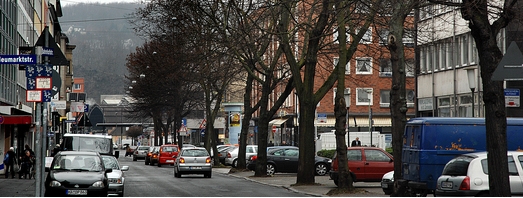 Bahnhofstraße Hagen 2008 vor der Neugestaltung