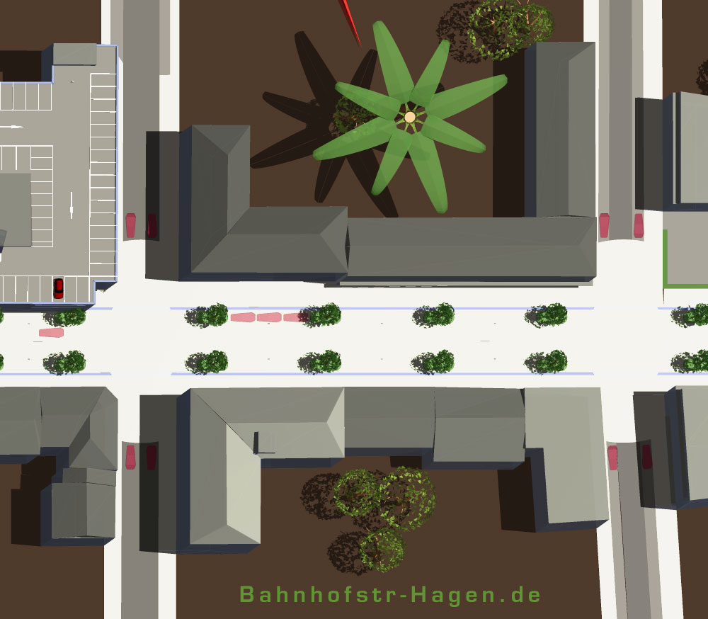 Draufsicht Bahnhofsallee 2 von 4