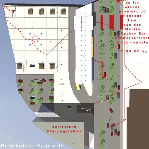 Berliner Platz wie er gerade entsteht ... Halt - Stop !!!