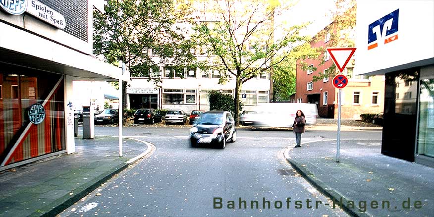 Bahnhofstr. Hagen / Ortsaufnahme