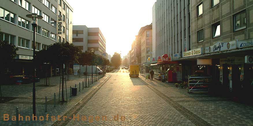 Bahnhofstr. Hagen / Ortsaufnahme