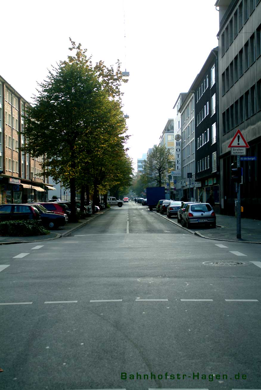 Bahnhofstr. Hagen / Ortsaufnahme