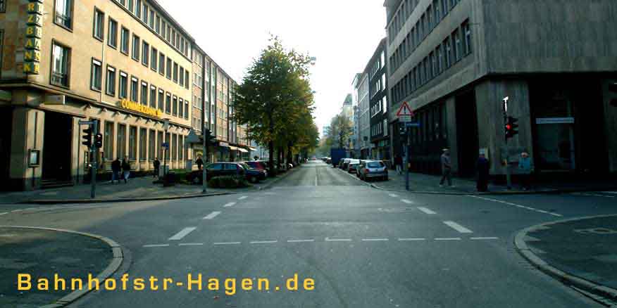 Bahnhofstr. Hagen / Ortsaufnahme