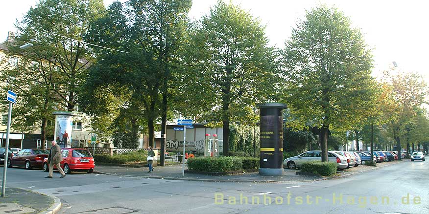 Bahnhofstr. Hagen / Ortsaufnahme