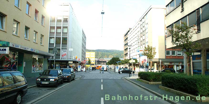 Bahnhofstr. Hagen / Ortsaufnahme