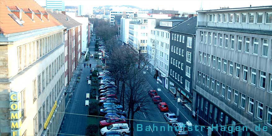 Bahnhofstr. Hagen / Ortsaufnahme