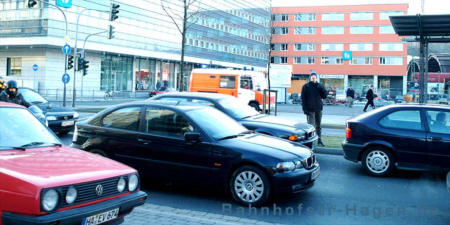 Bahnhofstr. Hagen / Ortsaufnahme