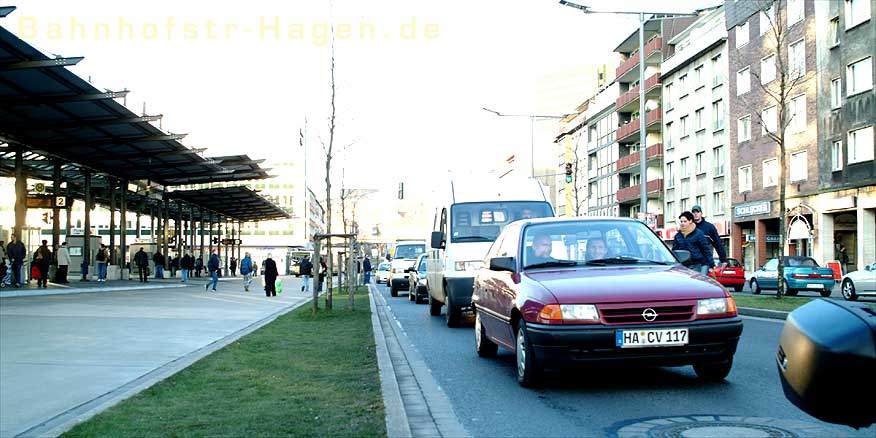 Bahnhofstr. Hagen / Ortsaufnahme