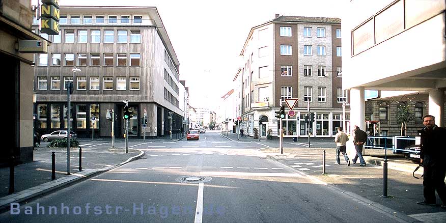 Bahnhofstr. Hagen / Ortsaufnahme