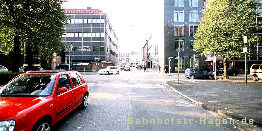 Bahnhofstr. Hagen / Ortsaufnahme