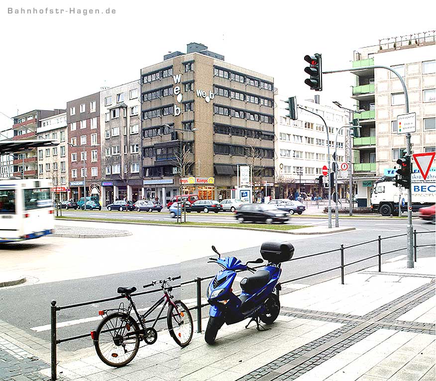 Blick von x zu y
