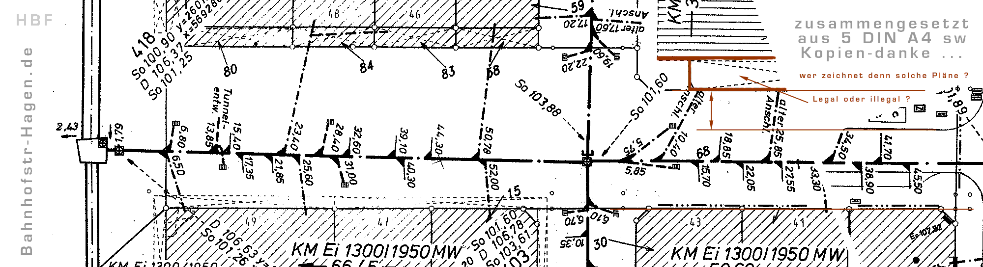 Bild 1 / 4 - Entwässerungsplan Bahnhofstr