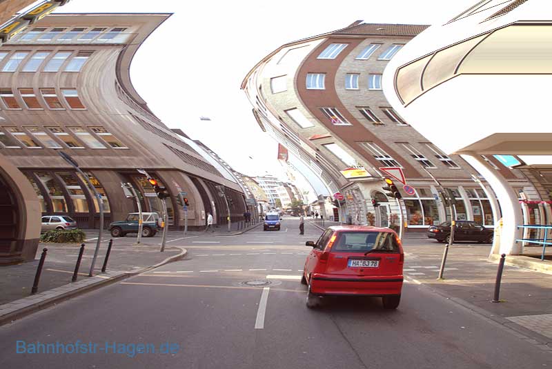 Kreuzung Hindenburgstr - Bahnhofstr Hagen