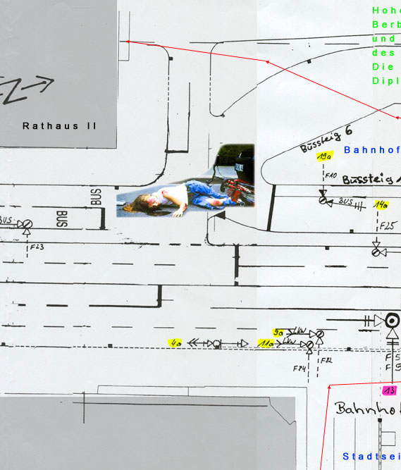 Unfallskizze Graf von Galen Ring / Blatt 2 von 4